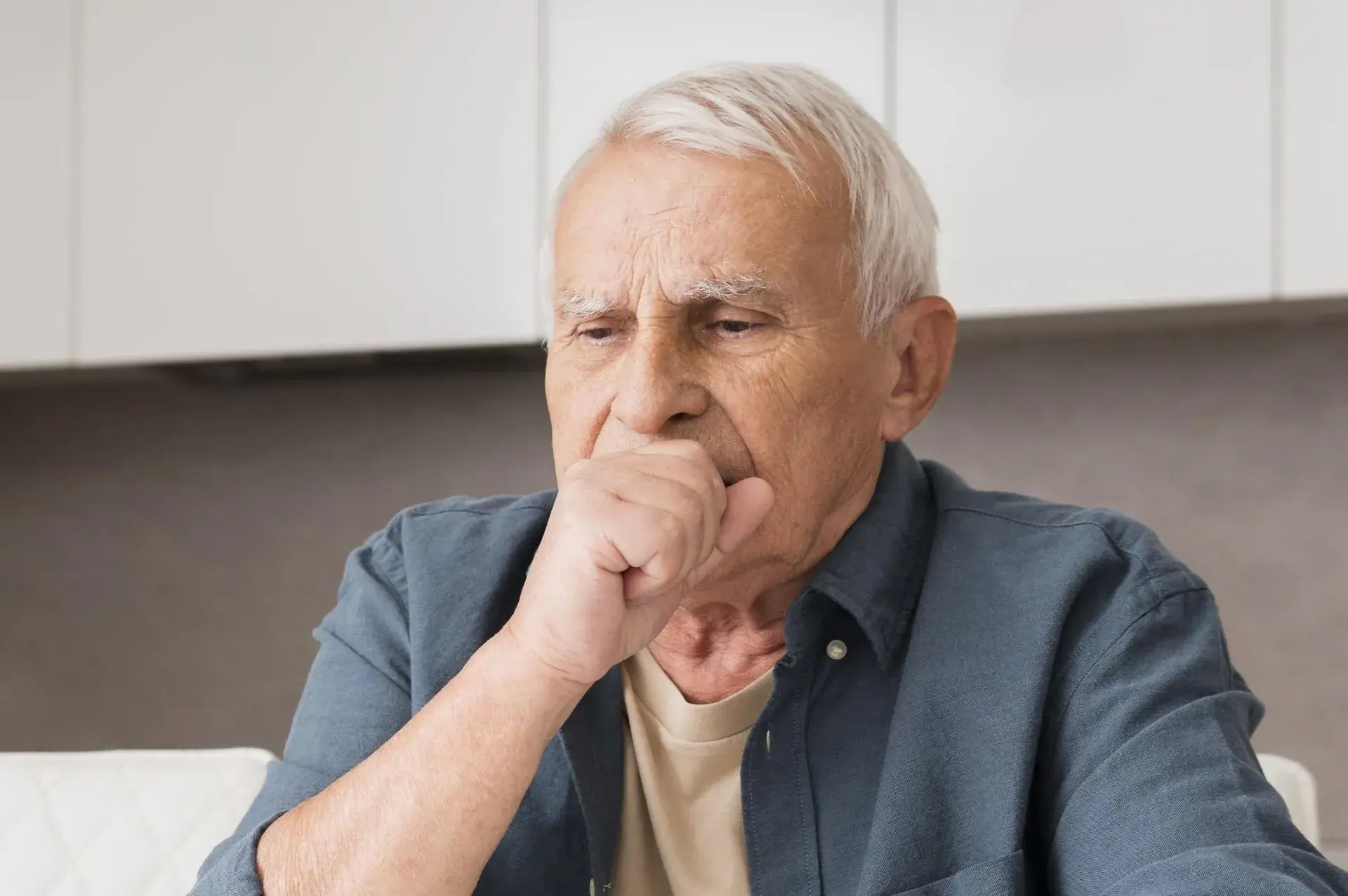 Old Man Coughing